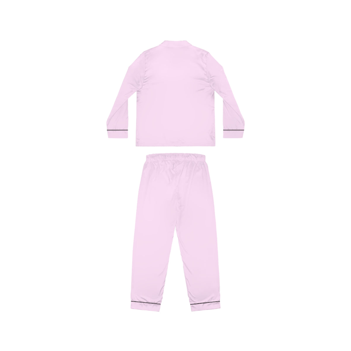Women's Pink Satin Pajama Set – Luxe Soft Sleepwear
