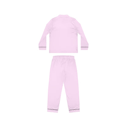 Women's Pink Satin Pajama Set – Luxe Soft Sleepwear