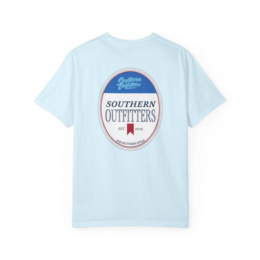 Southern Outfitters Logo Mitch T-Shirt — Retro Oval Back Print