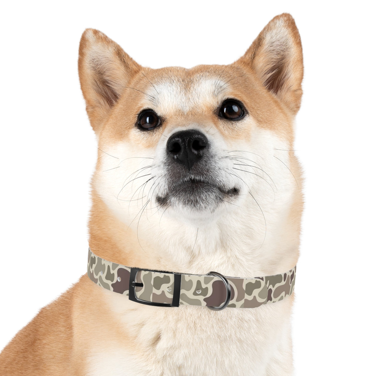Neutral Camo Dog Collar — Durable Outdoor Collar for Dogs