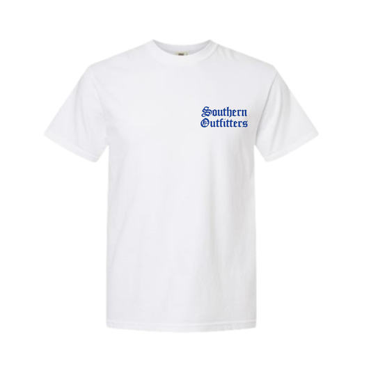 Southern Outfitters Blue text